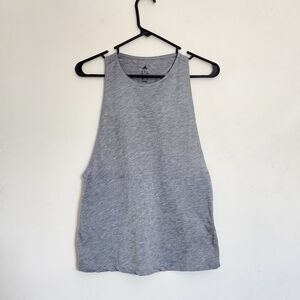 Adidas Womens Workout Tank in Gray size Small